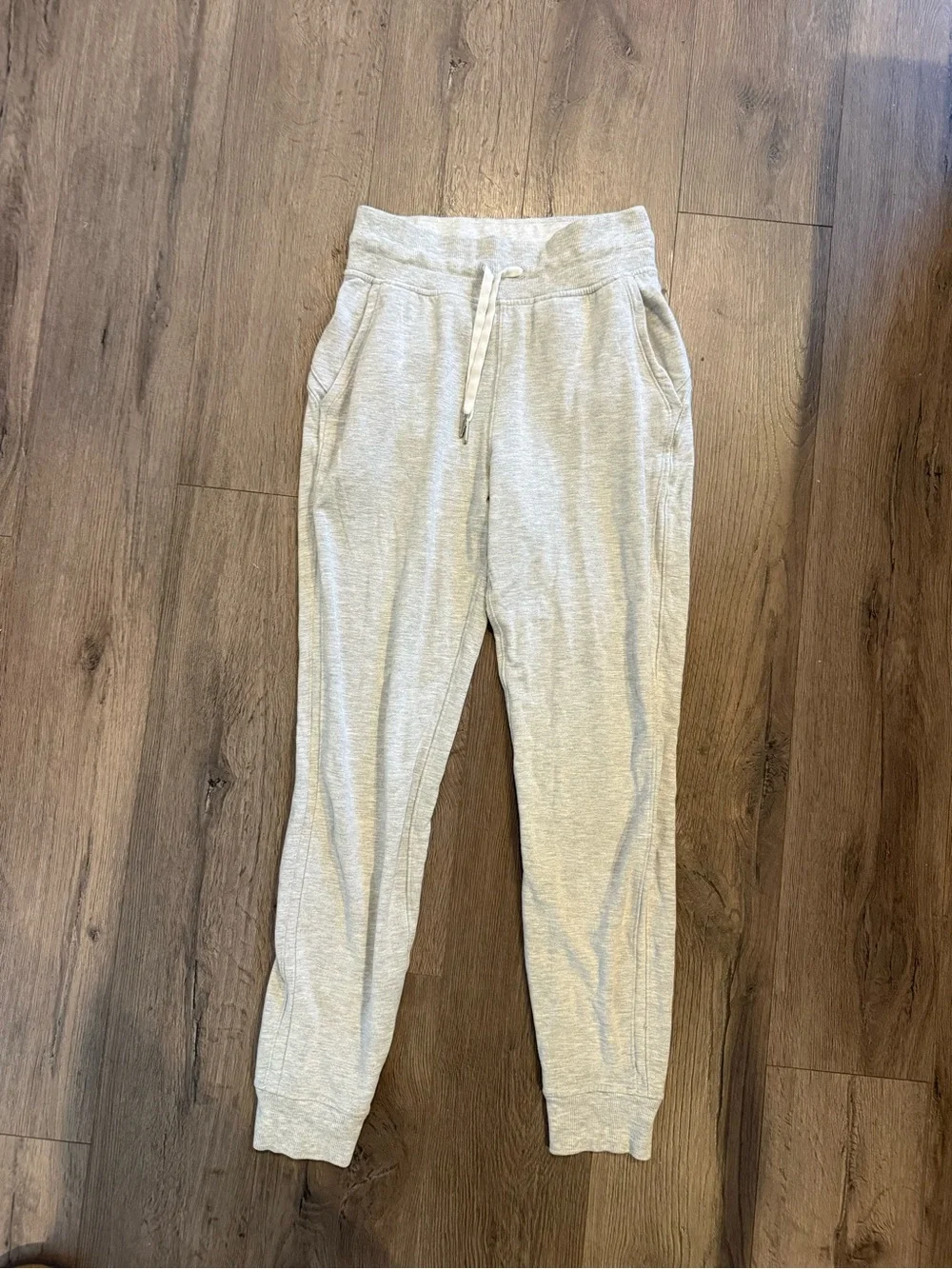 lululemon athletica Heather Gray Jogger Pants